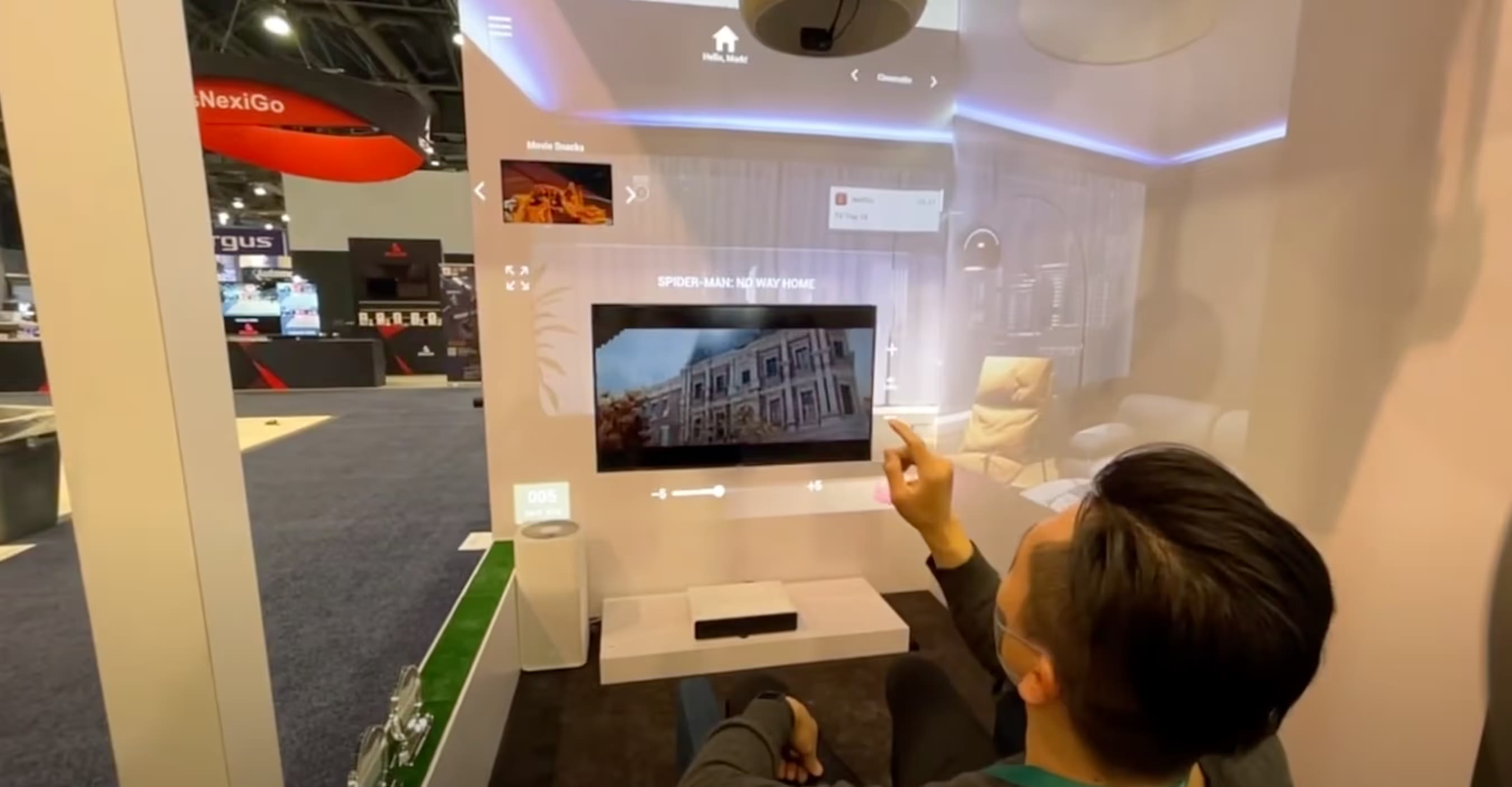 VTouch virtual smart home